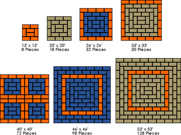 Jiu Jitsu Tatami Mat Diagrams